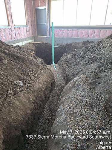 Image 1 - 2 Sons Excavating, mechanical trenching, small footprint.